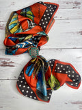 Tangerine Wild Feather Wild Rag image 0