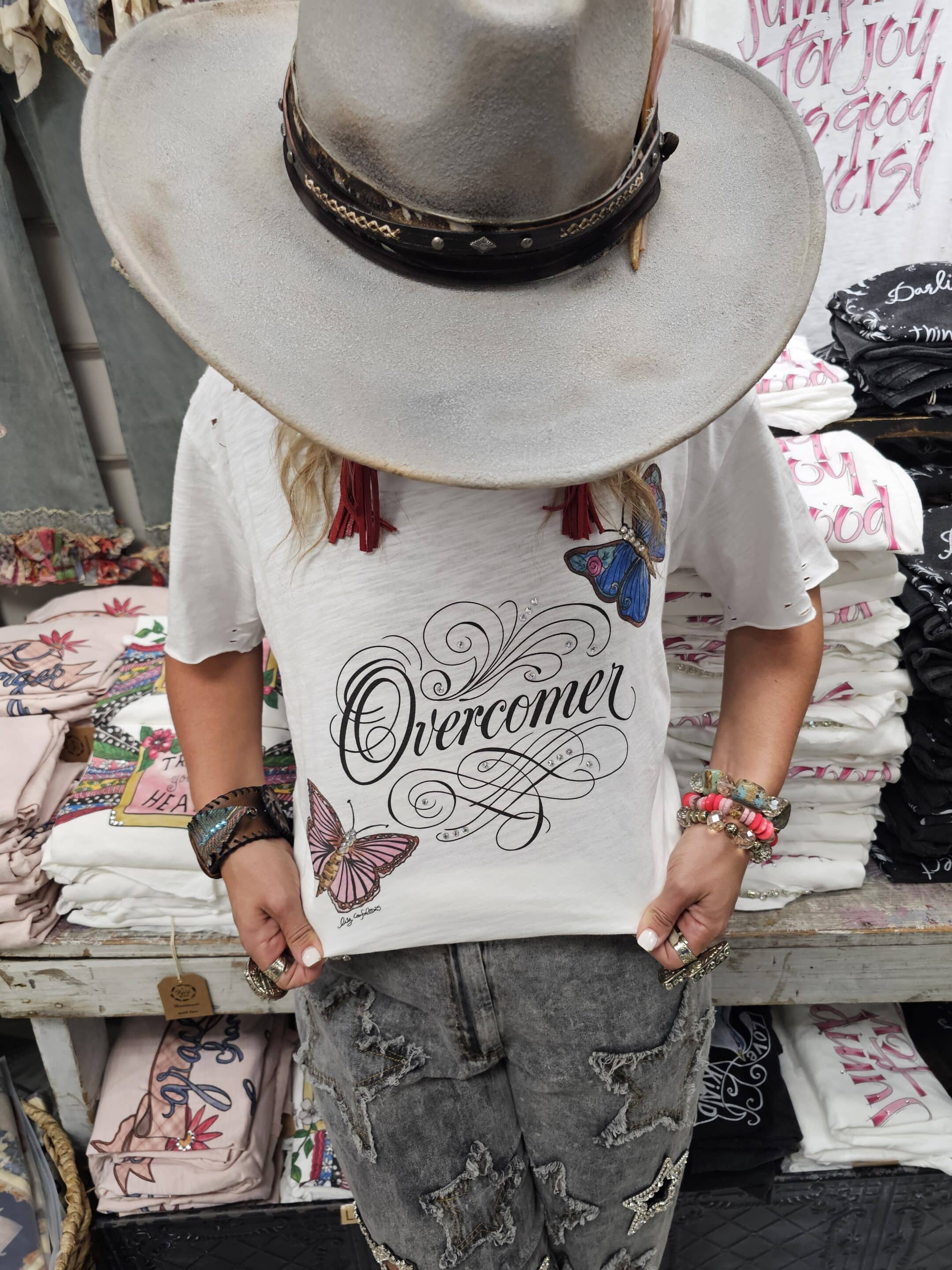 OVERCOMER Tattered Shirt image 2