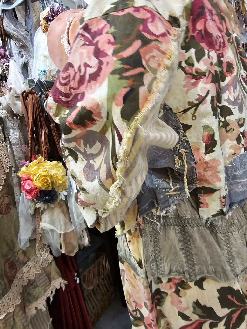 Chambray Knotted Shirt/Jacket Bundle image 5