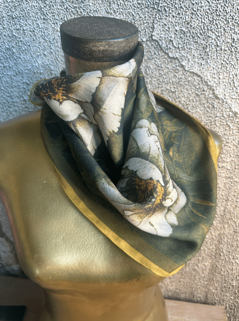 Golden Flower Wild Rag image 2