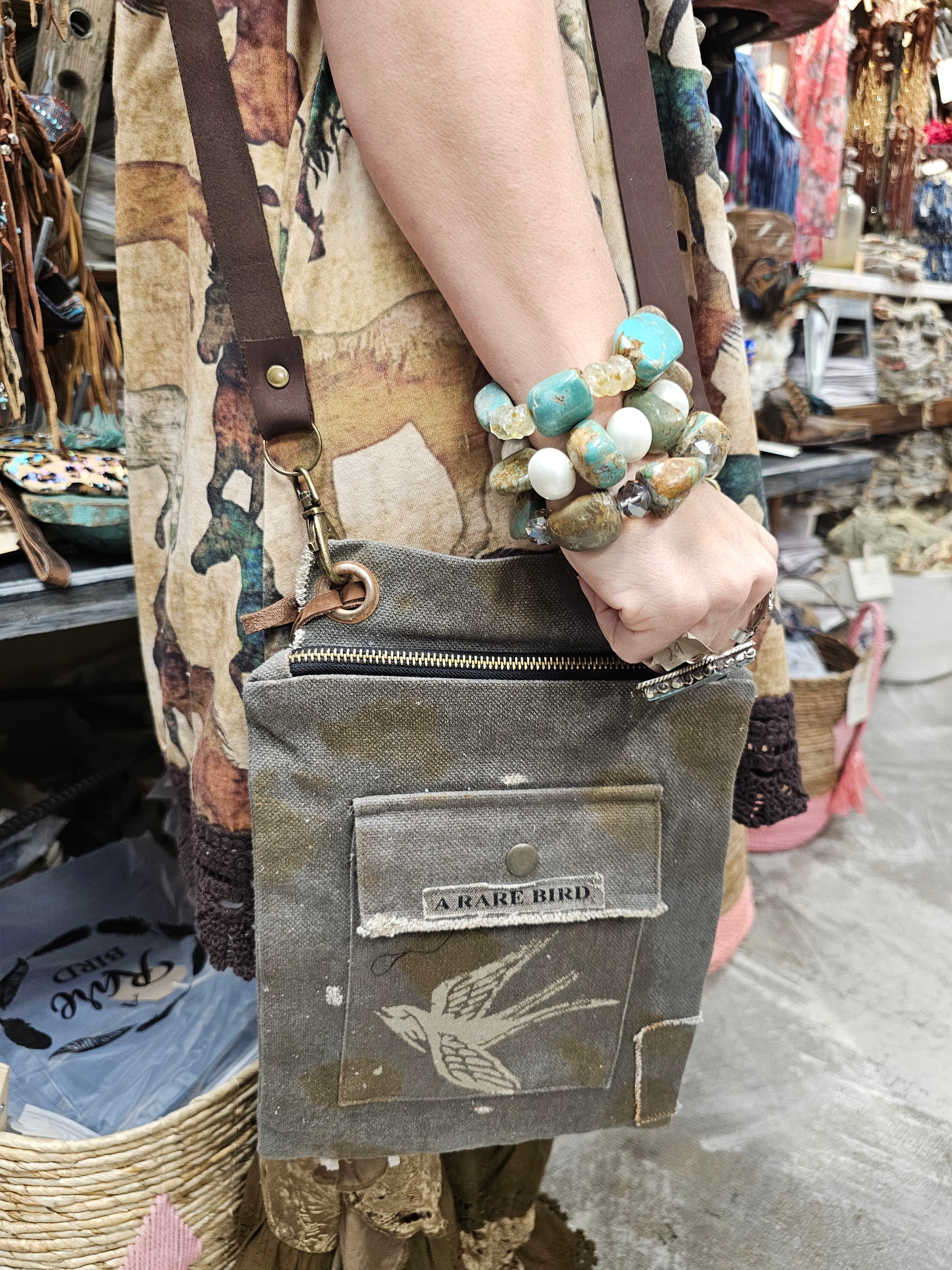 A Rare Bird Postal Bag