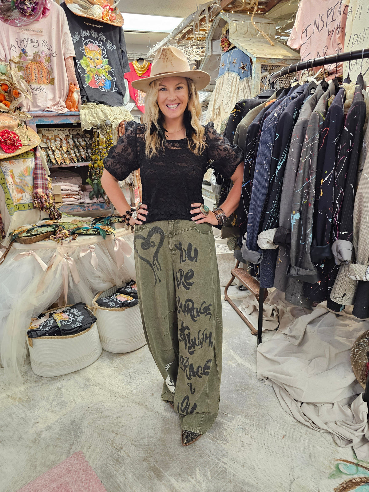 Miss Hattie Black Top Bundle