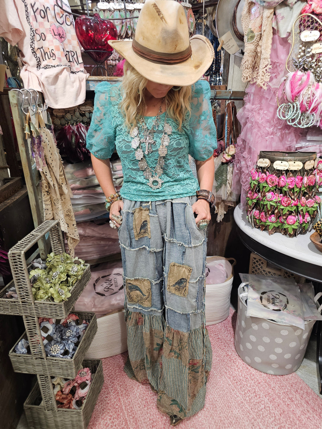 Miss Hattie Turquoise Top Bundle