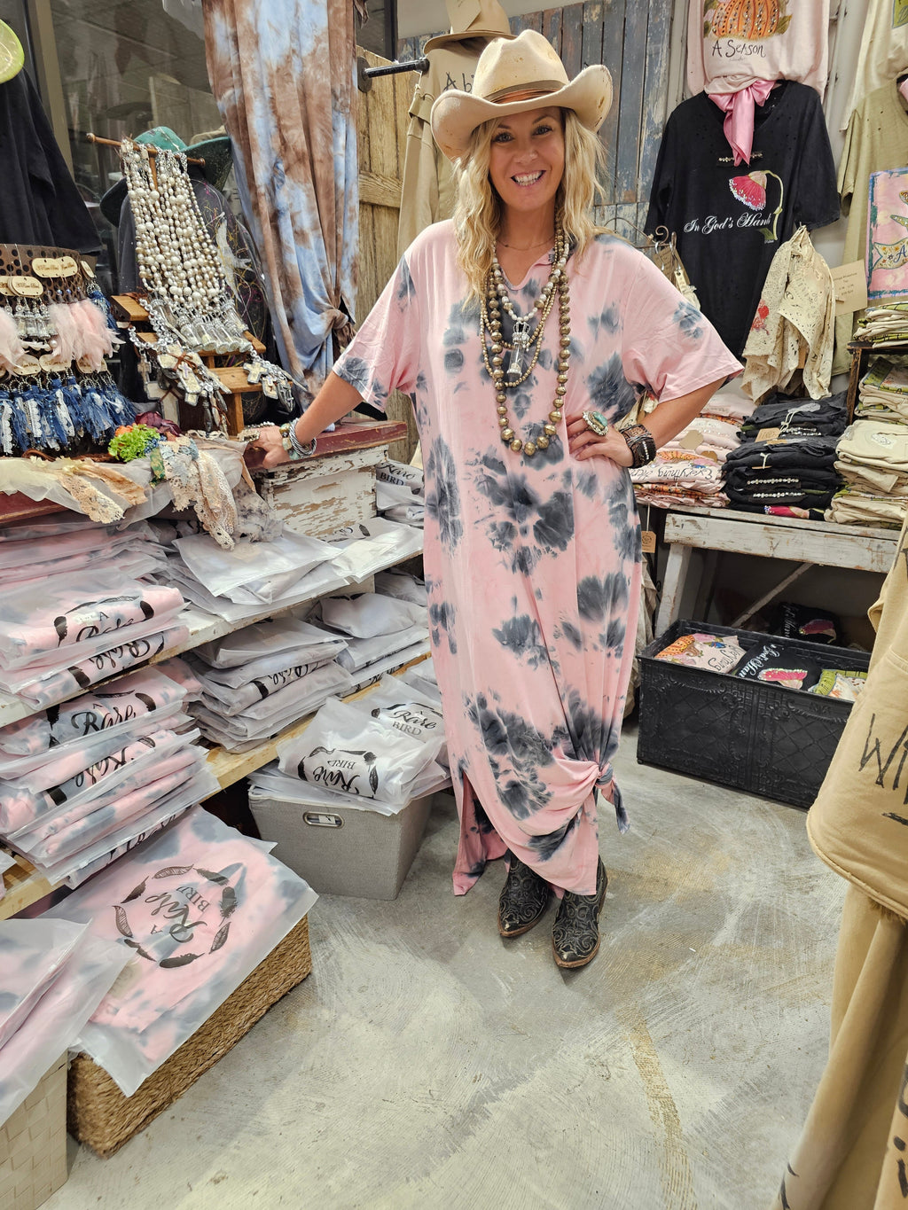 Pink Cloud T-Shirt Dress Bundle
