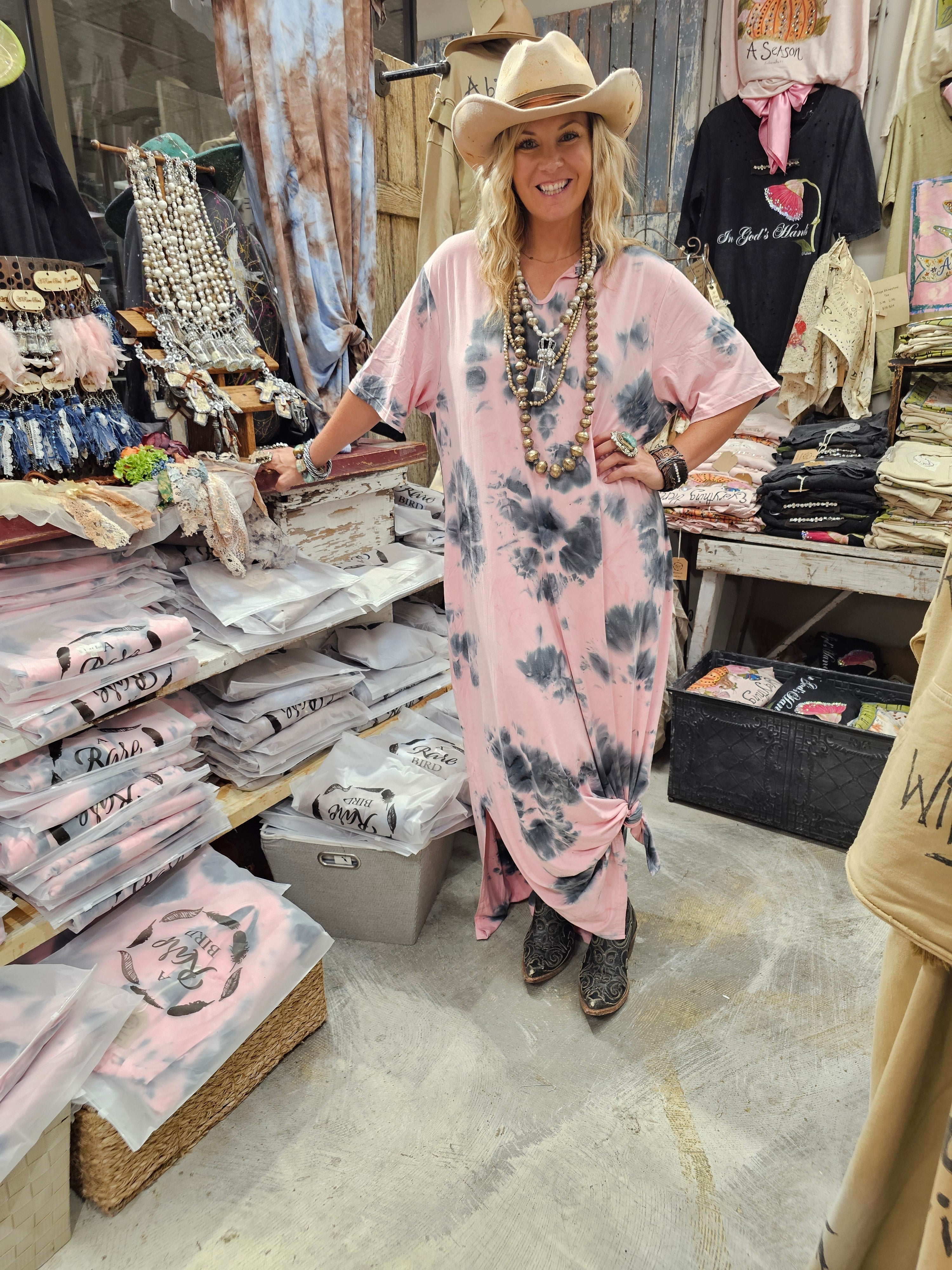 Pink Cloud T-Shirt Dress Bundle