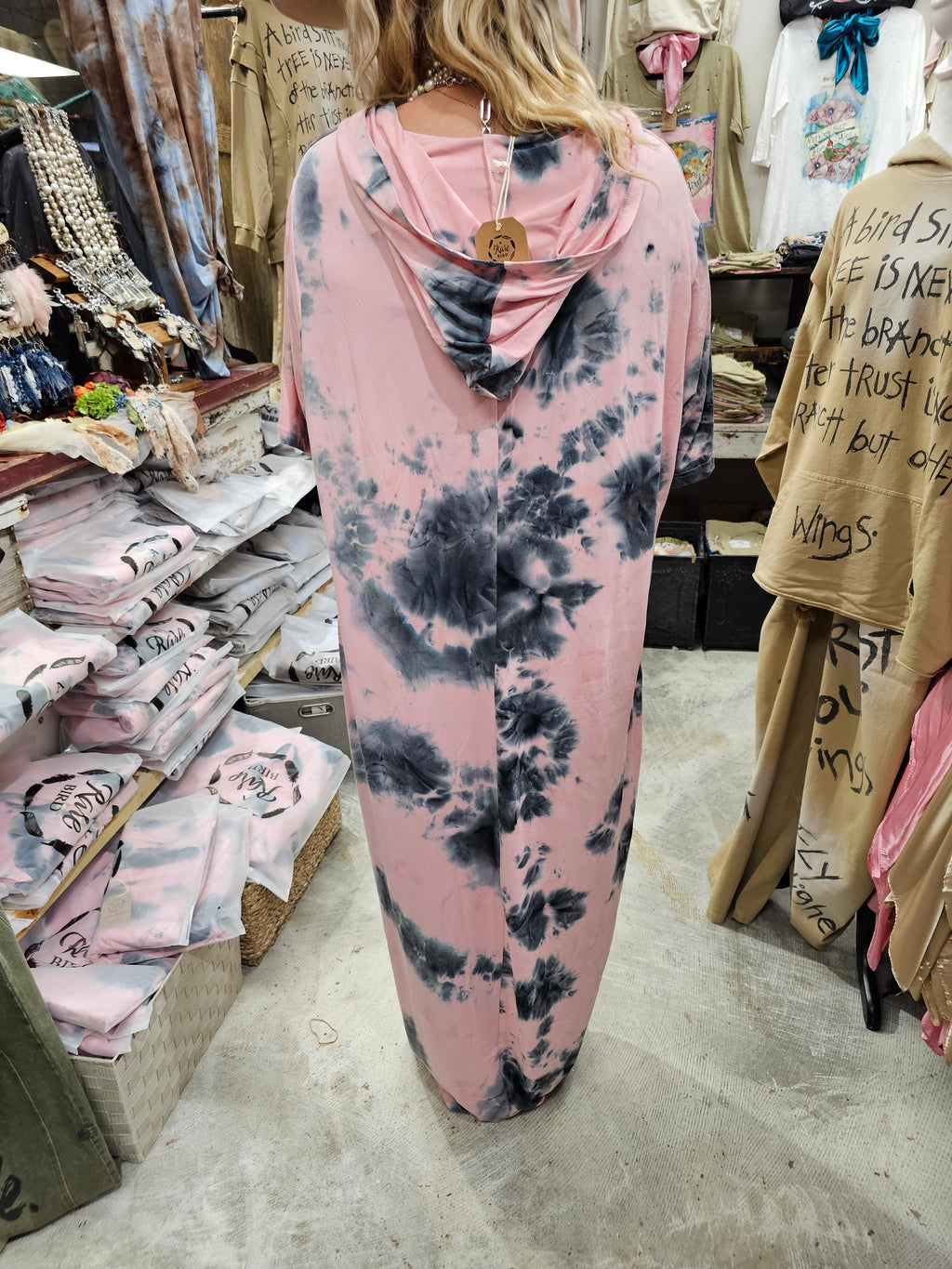 Pink Cloud T-Shirt Dress Bundle
