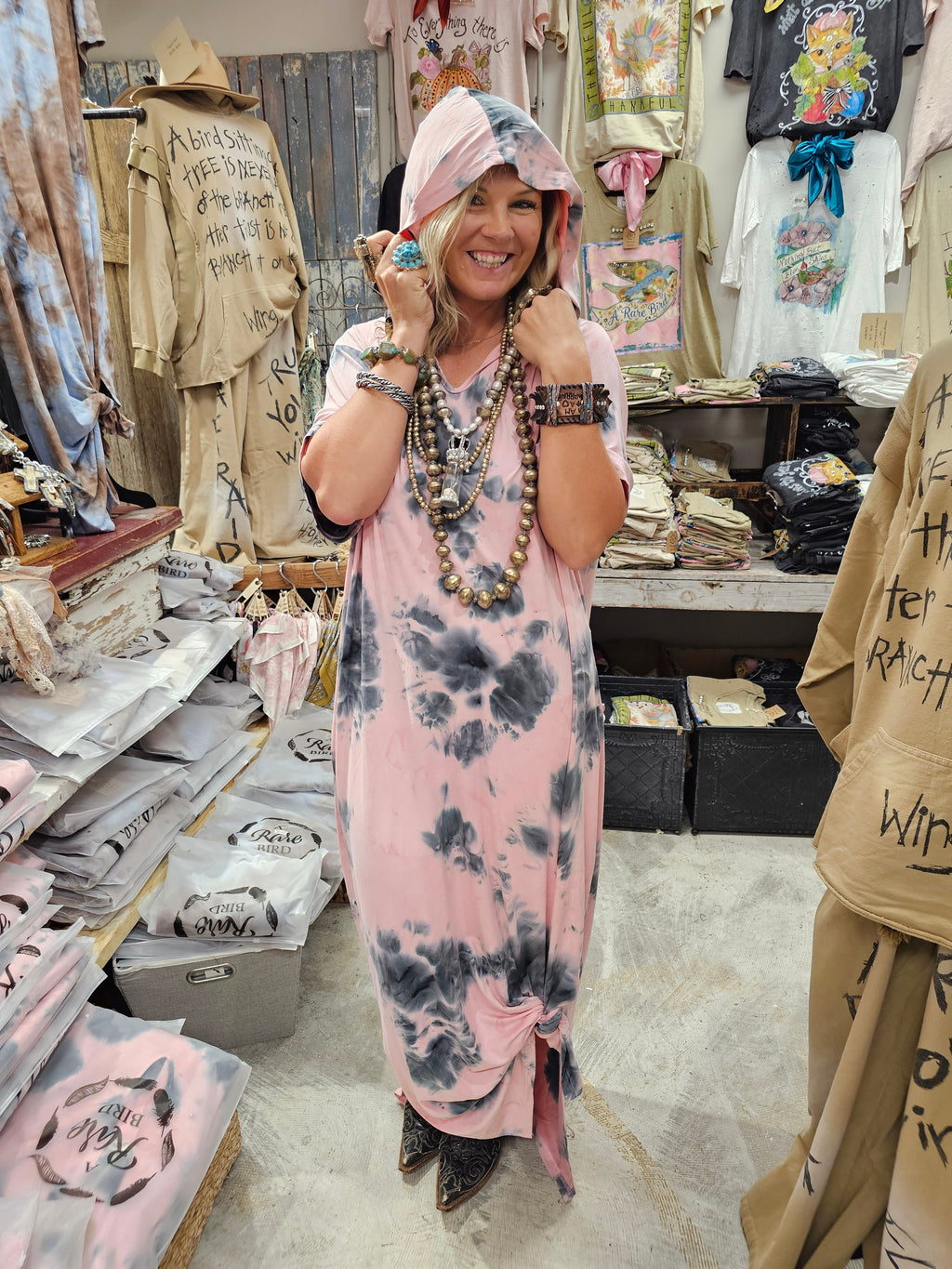 Pink Cloud T-Shirt Dress Bundle