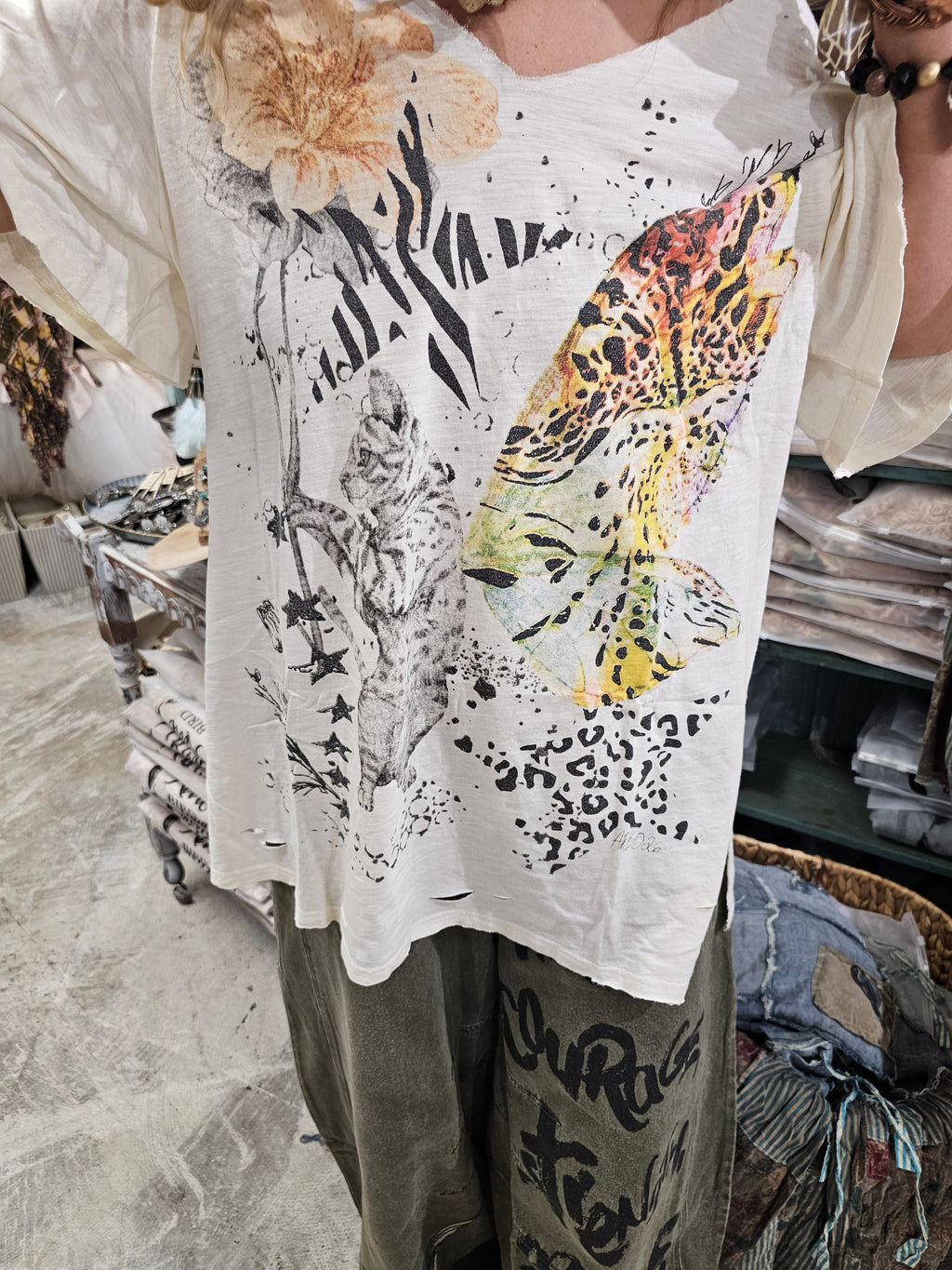 Whiskers Has Wings Shirt