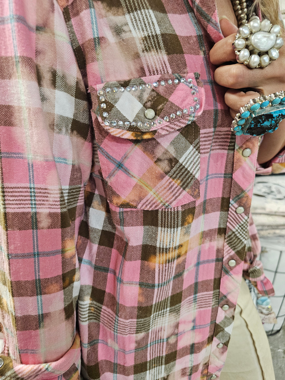 Pink Plaid Snapfront Bundle