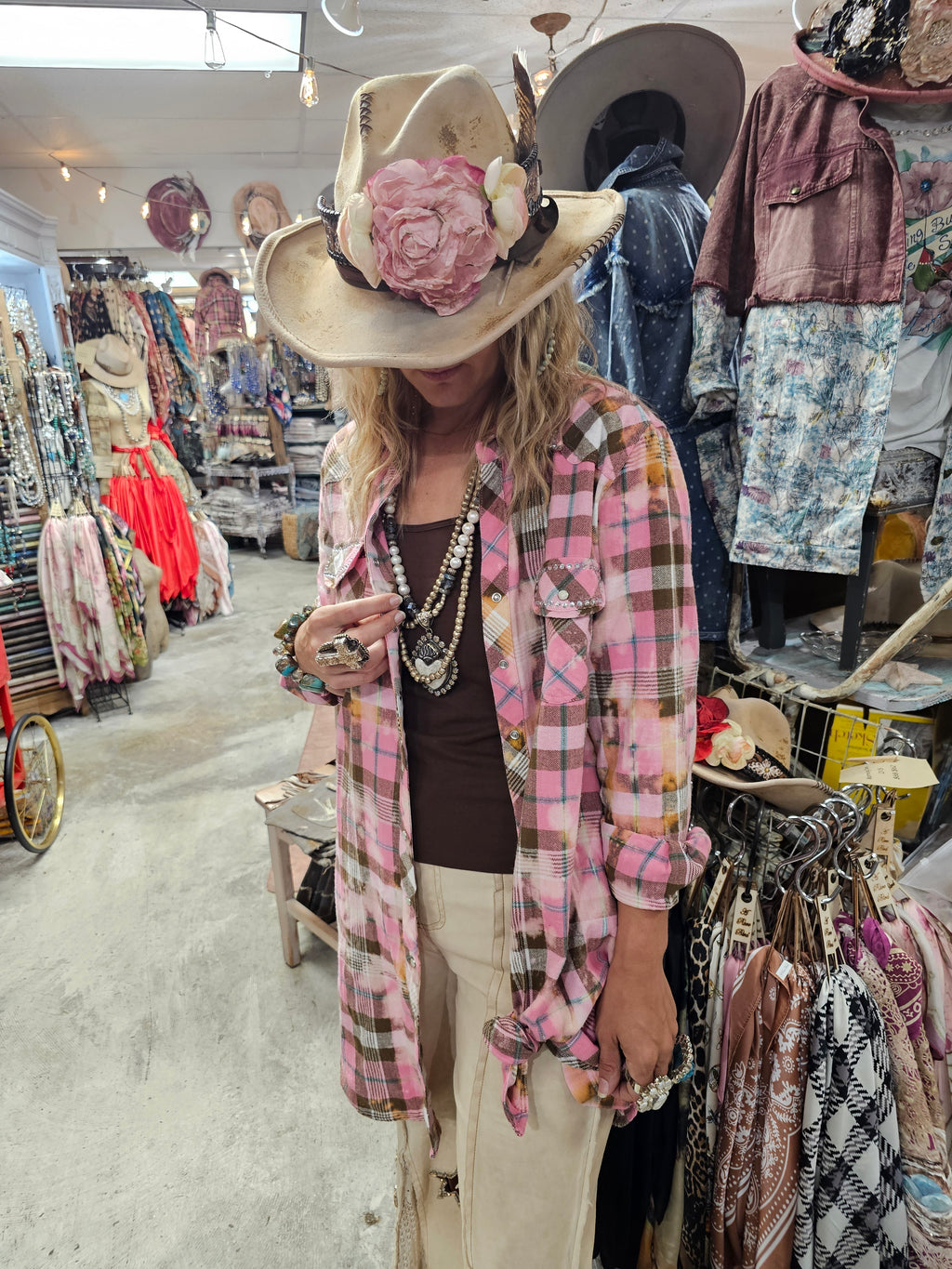 Pink Plaid Snapfront Bundle