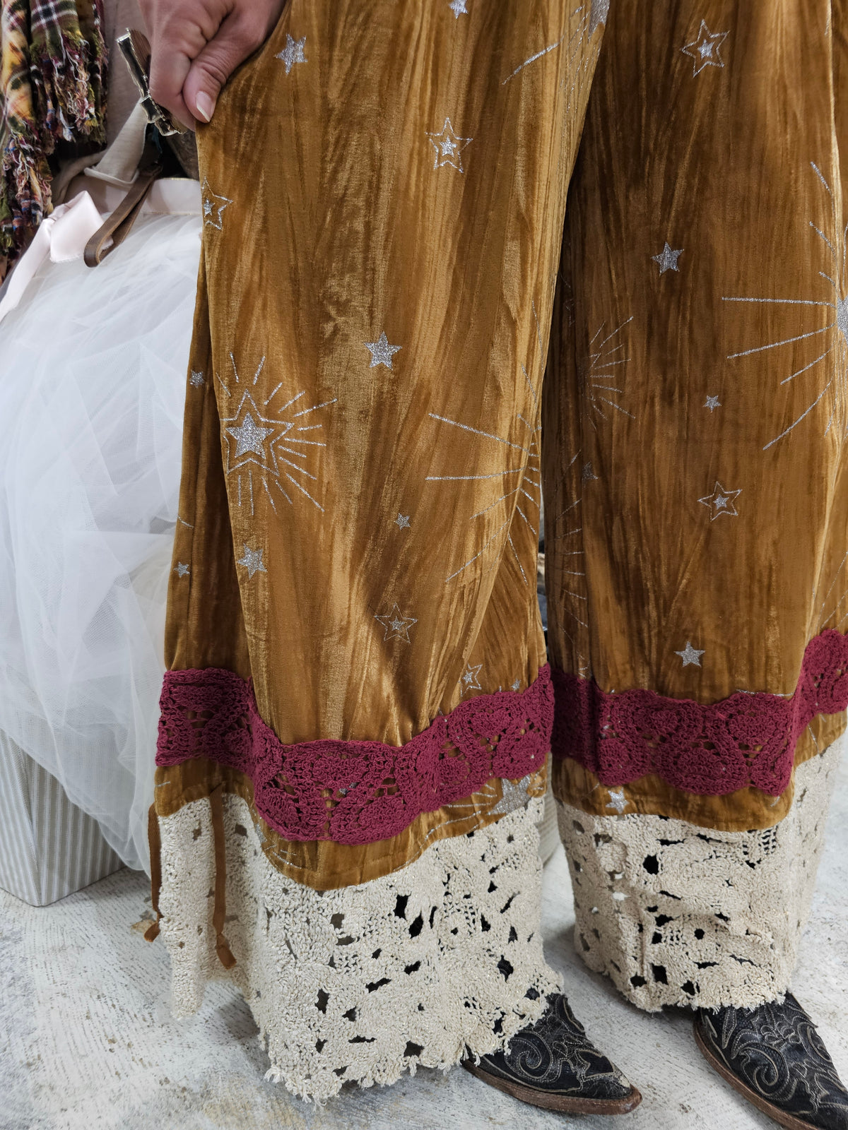 Velvet Gold Pantaloons Bundle