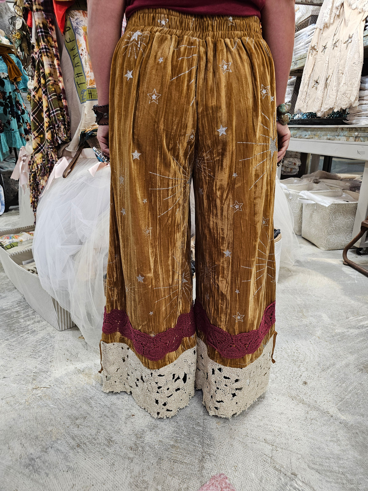 Velvet Gold Pantaloons Bundle