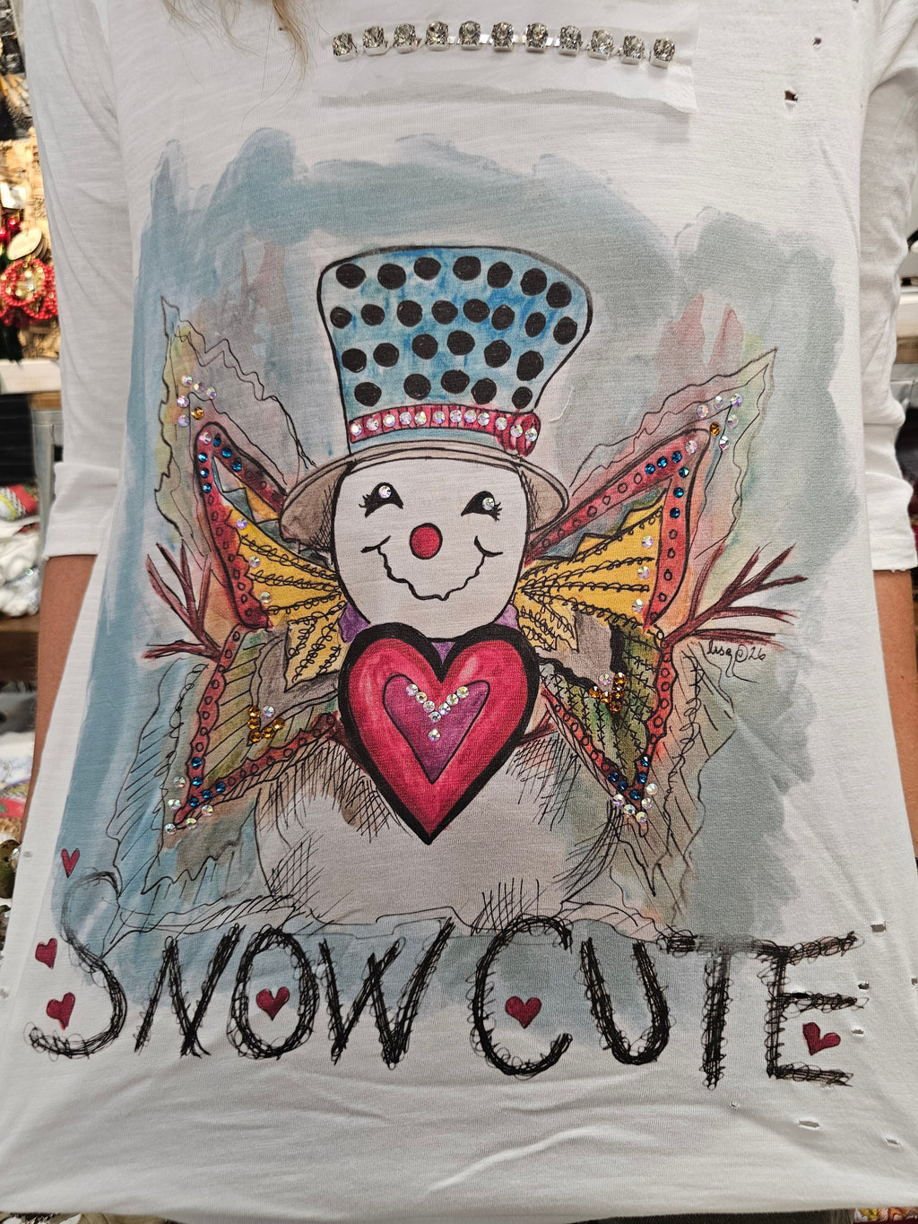 Snow Cute Tattered Tee Bundle