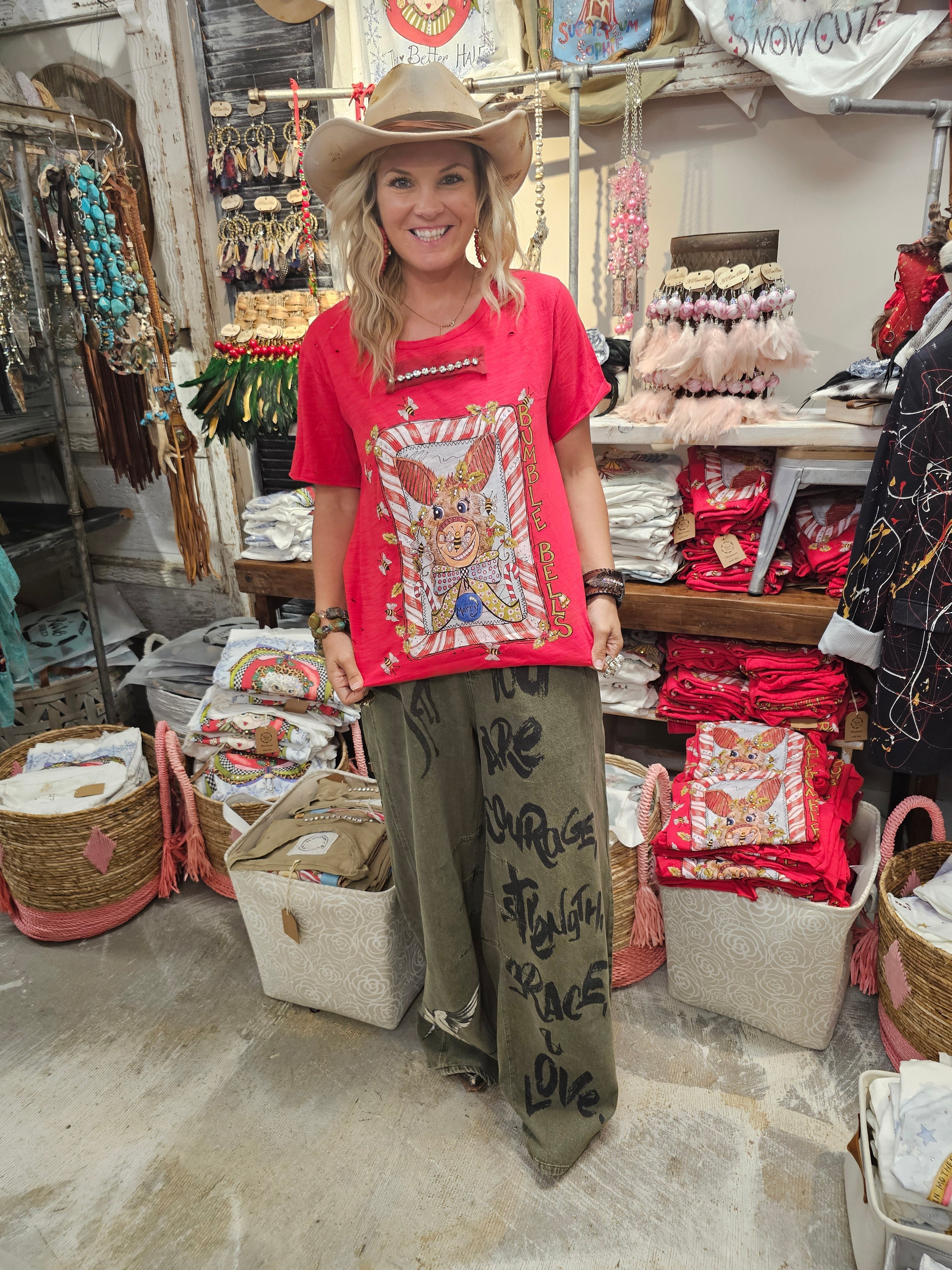 Bumble Belles Tattered Tee