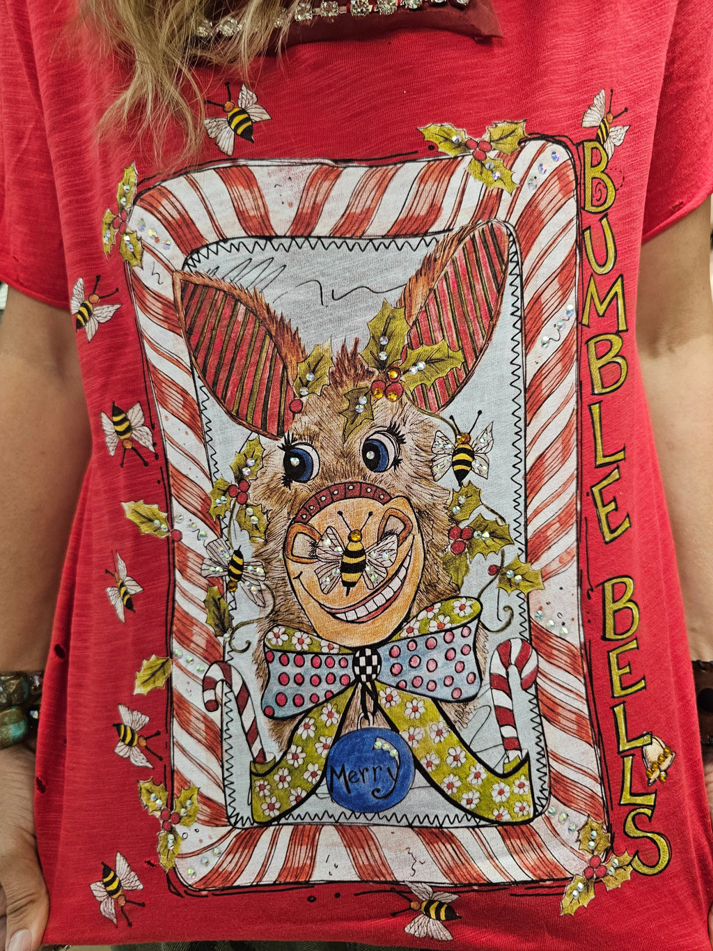 Bumble Belles Tattered Tee