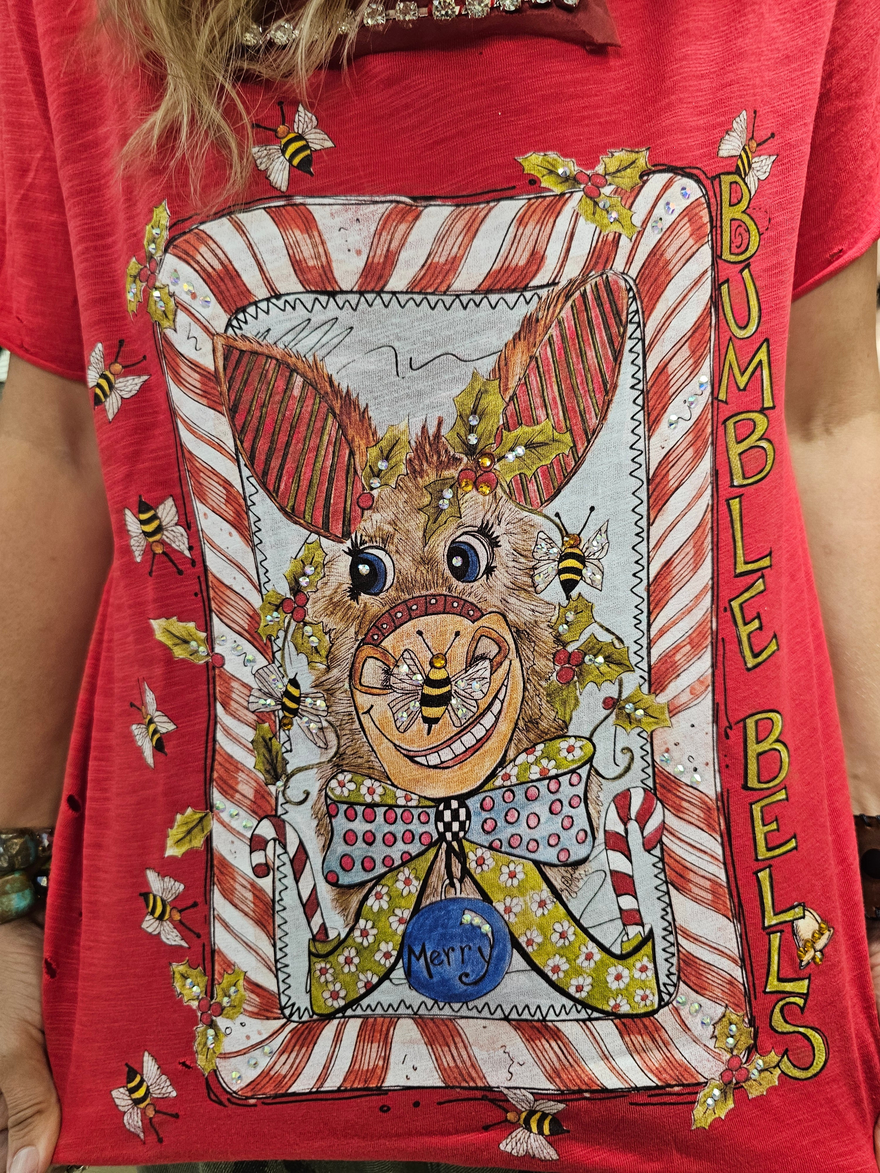 Bumble Belles Tattered Tee