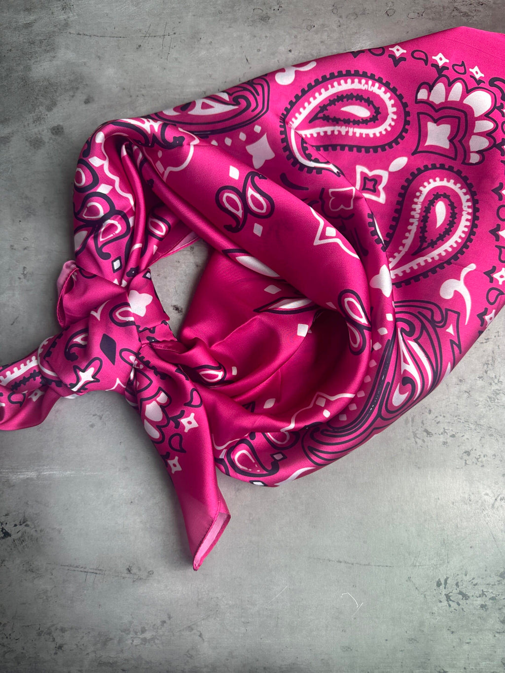 Magenta Bandana Wild Rag image 0