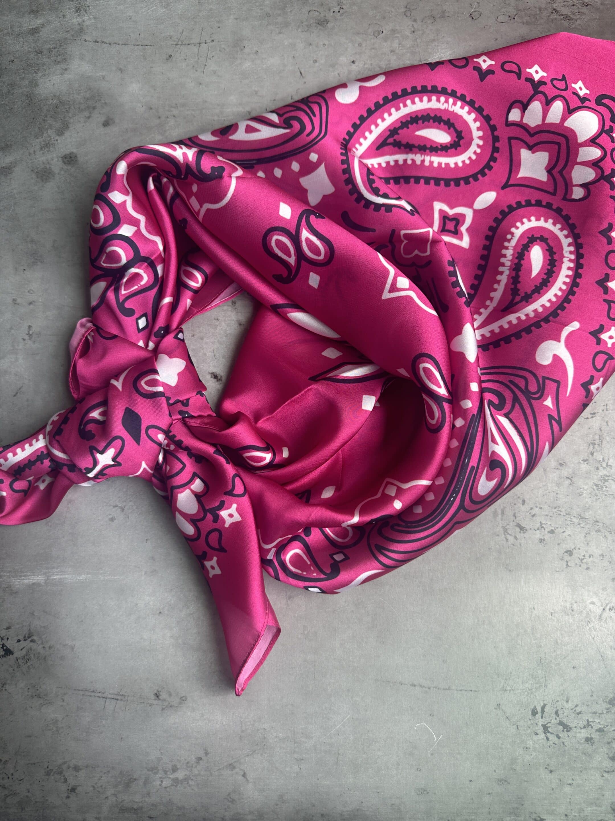 Magenta Bandana Wild Rag image 0