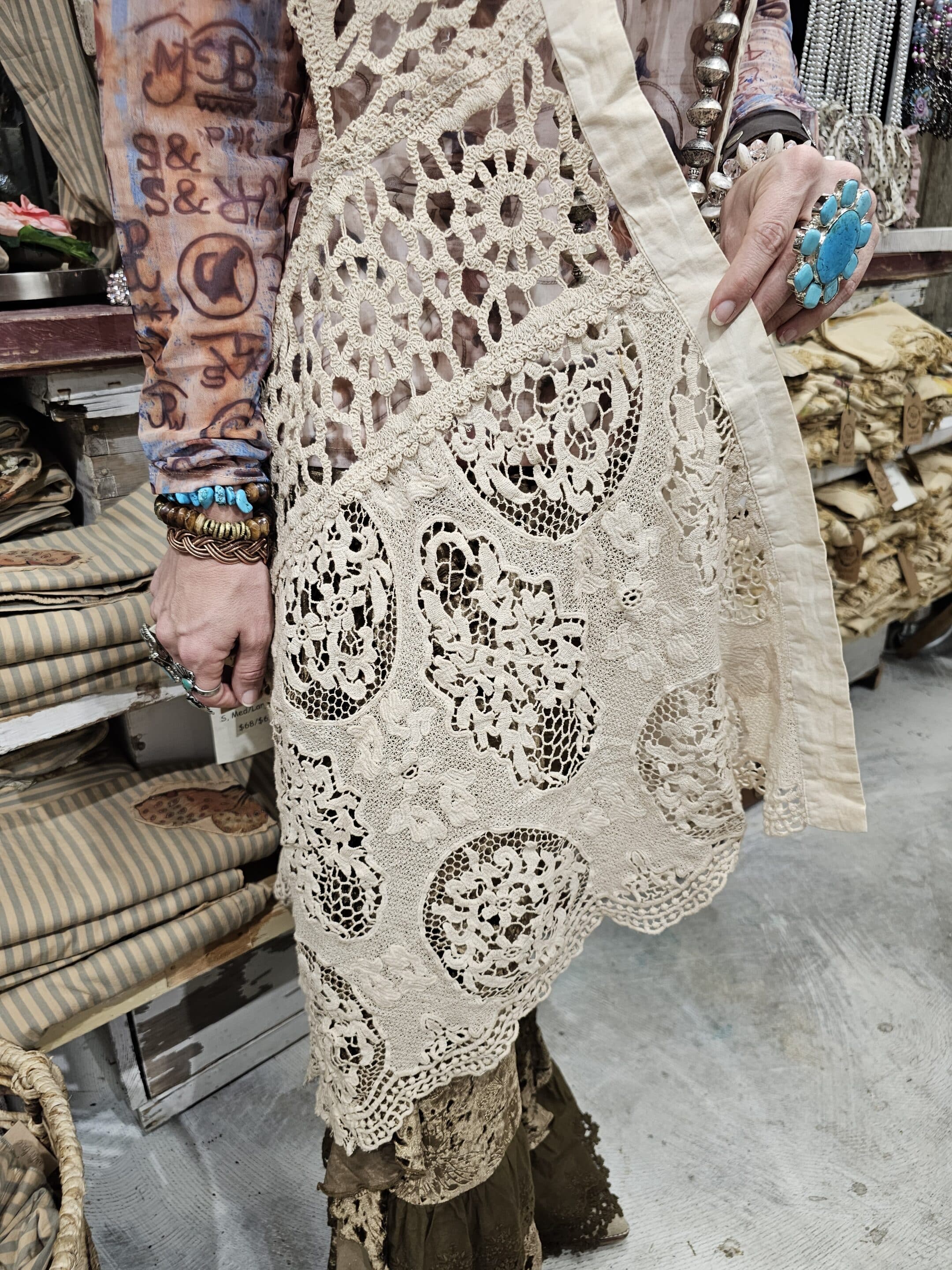 Magdalena Crocheted Duster Bundle image 3