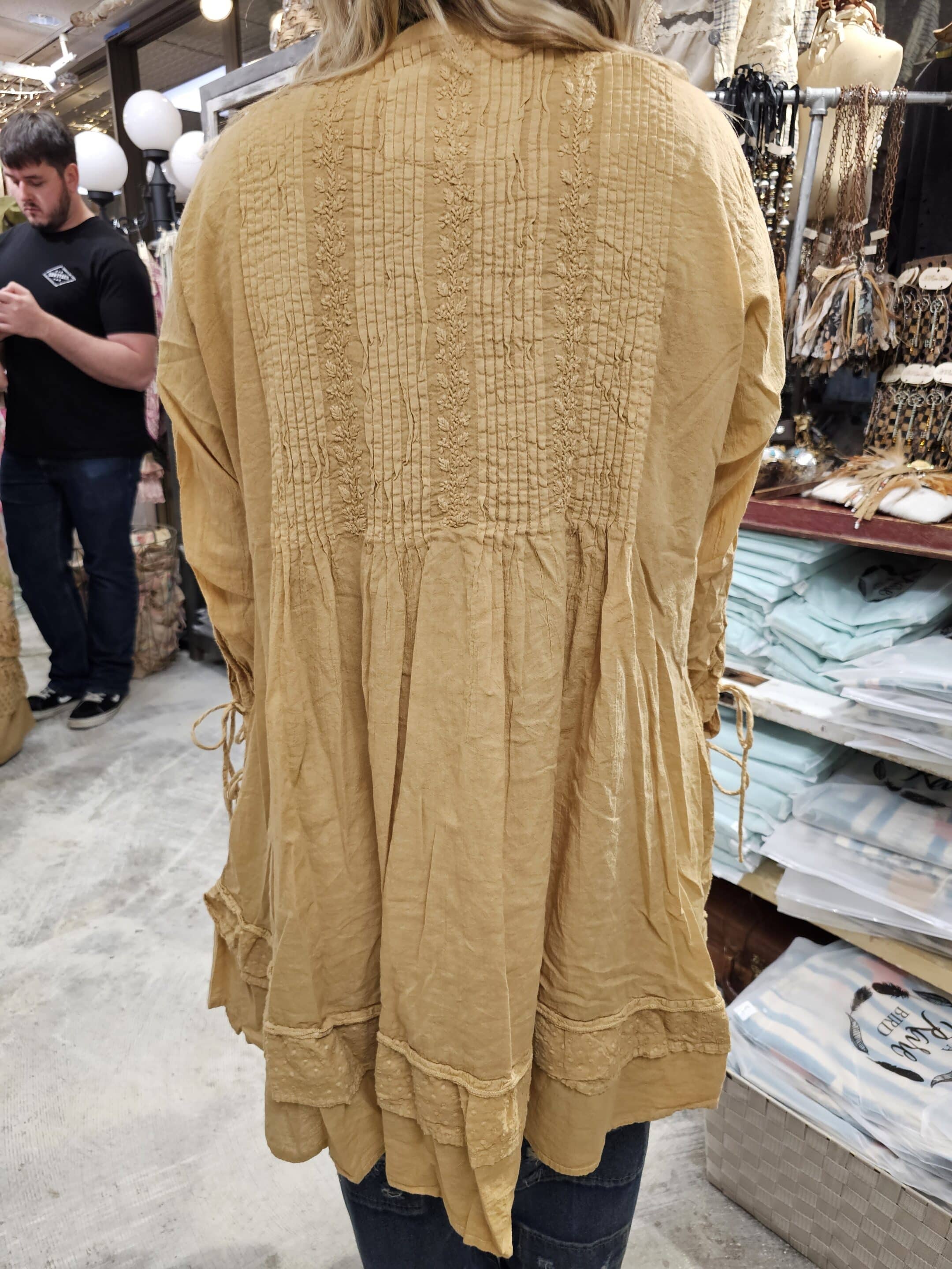 Mustard Tie Top Bundle image 2
