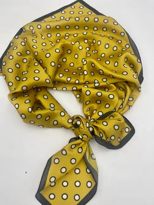 MUSTARD DOT WILD RAG image 2