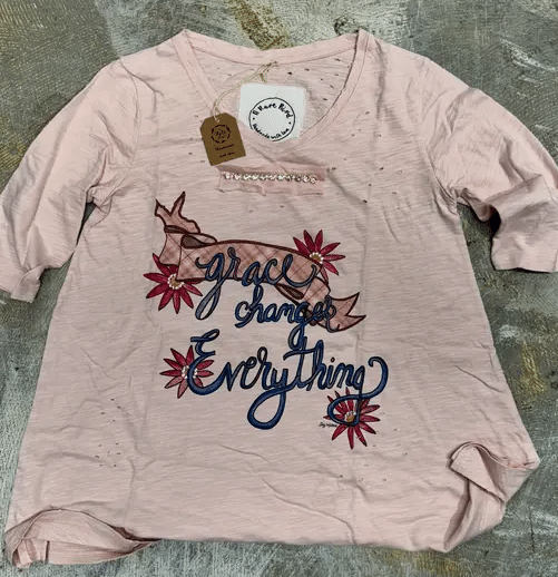 Grace changes Everything Tattered Shirt image 3