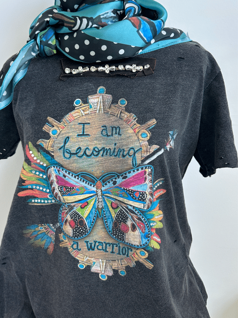 I Am Becoming a Warrior Shirt image 0