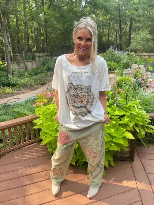 Wingless Tiger Distressed Shirt image 0