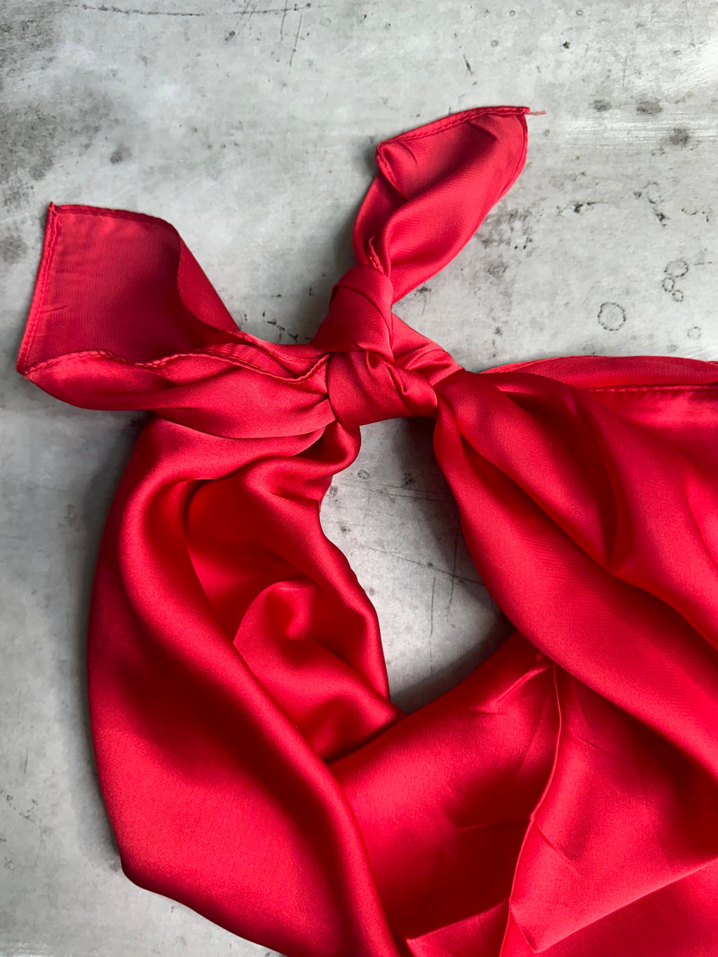 Scarlet Red Wild Rag image 2