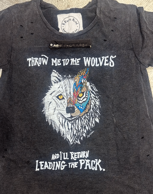 Wolf Pack Distressed Tee image 2