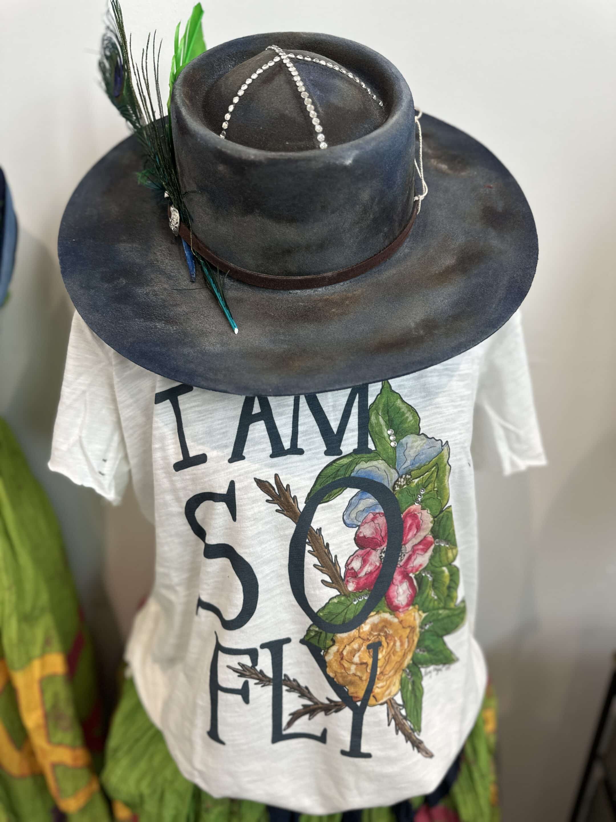 "Harmony" Distressed Fedora image 1