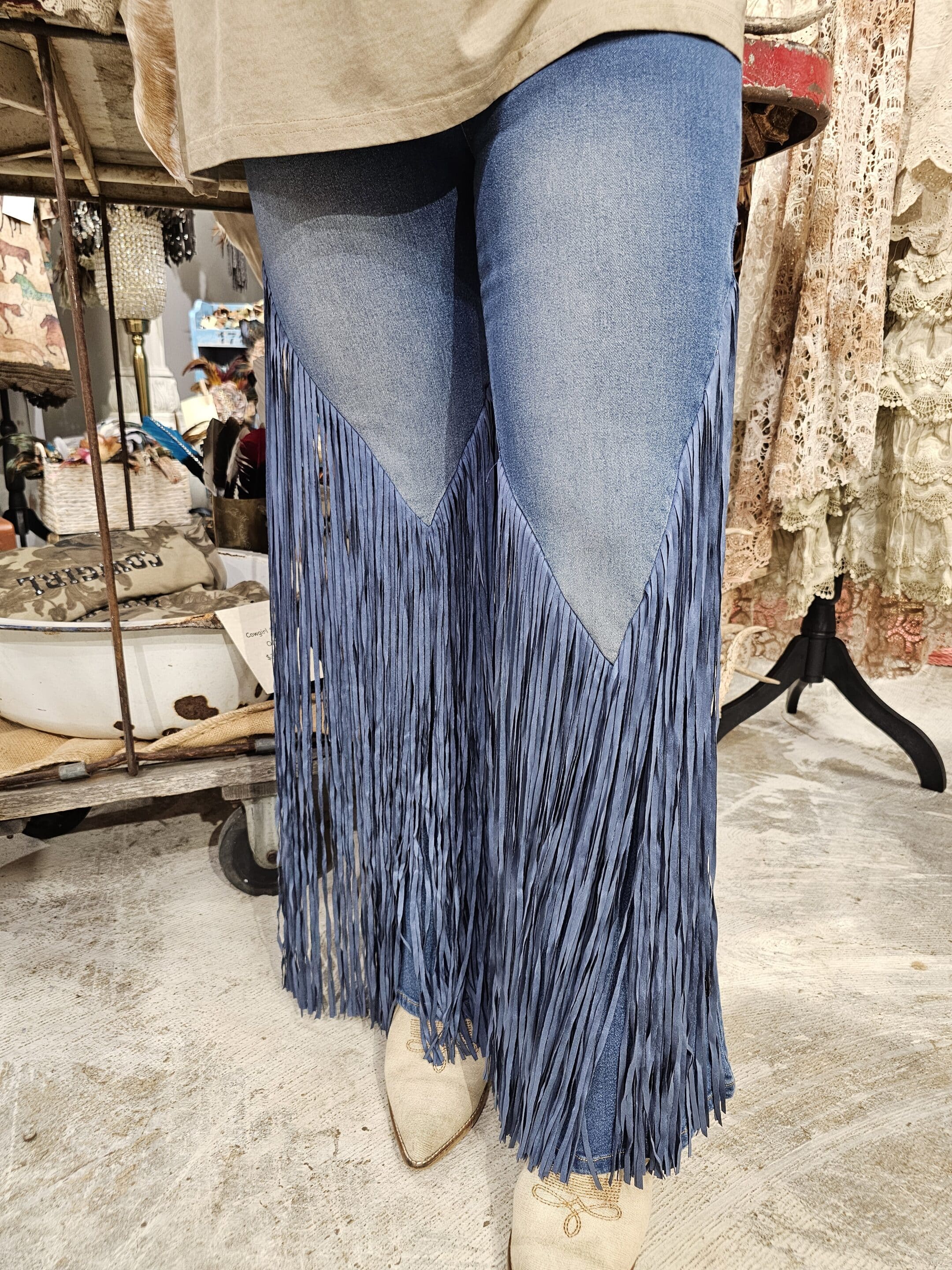 Fringe Snap Jeans Bundle image 4