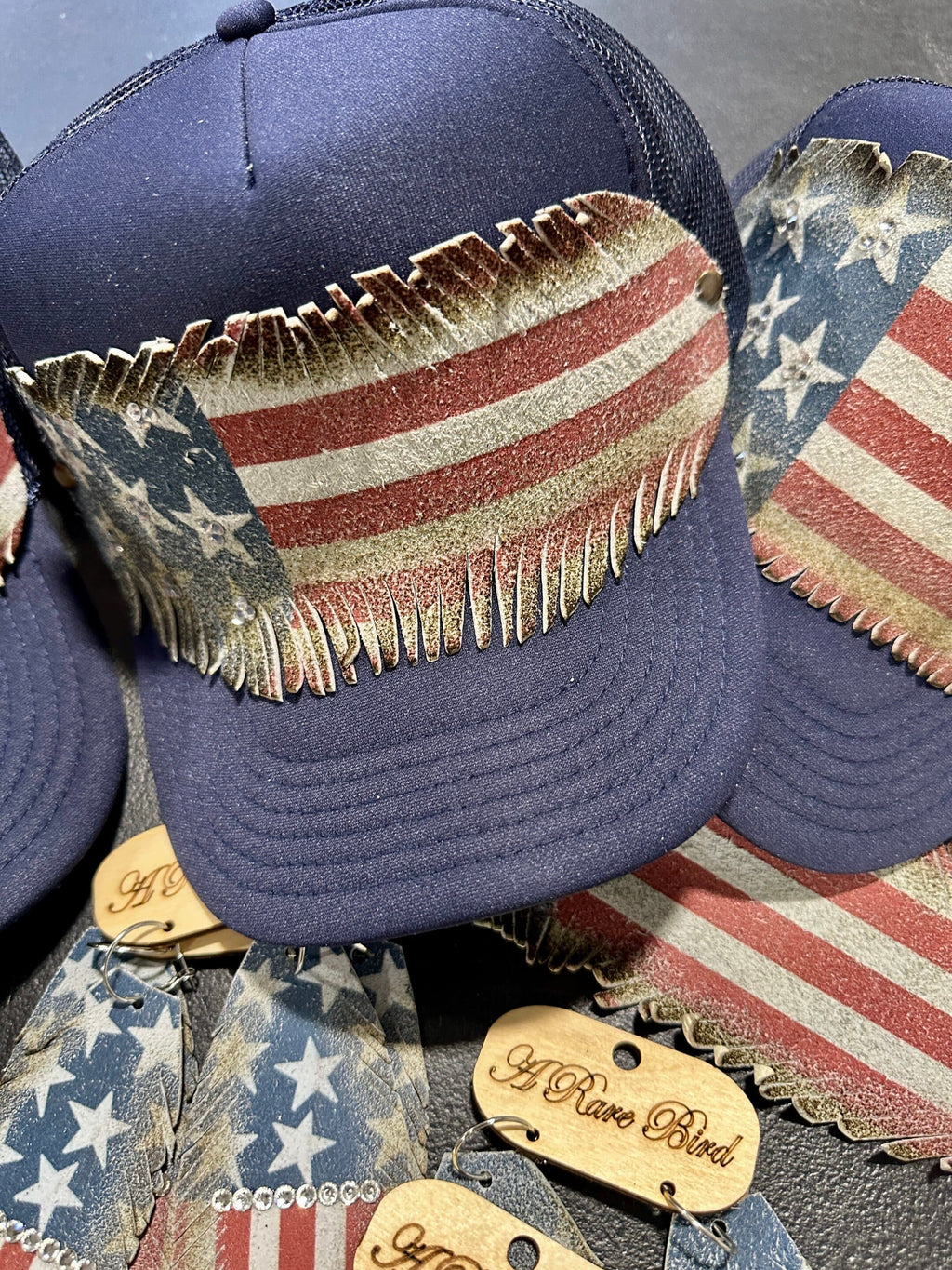 Old Glory Trucker Hat image 3