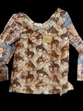 Bucking Bronco's Mesh Shirt image 0