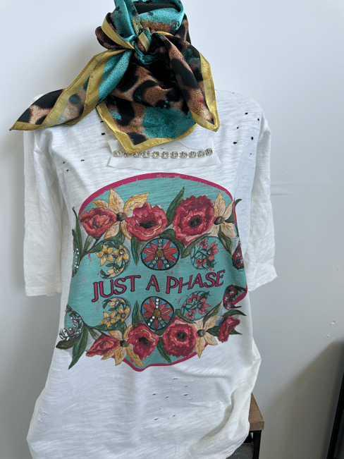 It's Just a Phase Tattered Shirt image 2