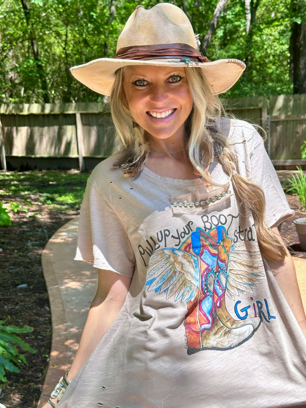 Pull Up Your Bootstraps Tattered Shirt Bundle image 0