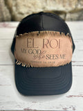 El Roi My God Who Sees Me Trucker Hat image 0
