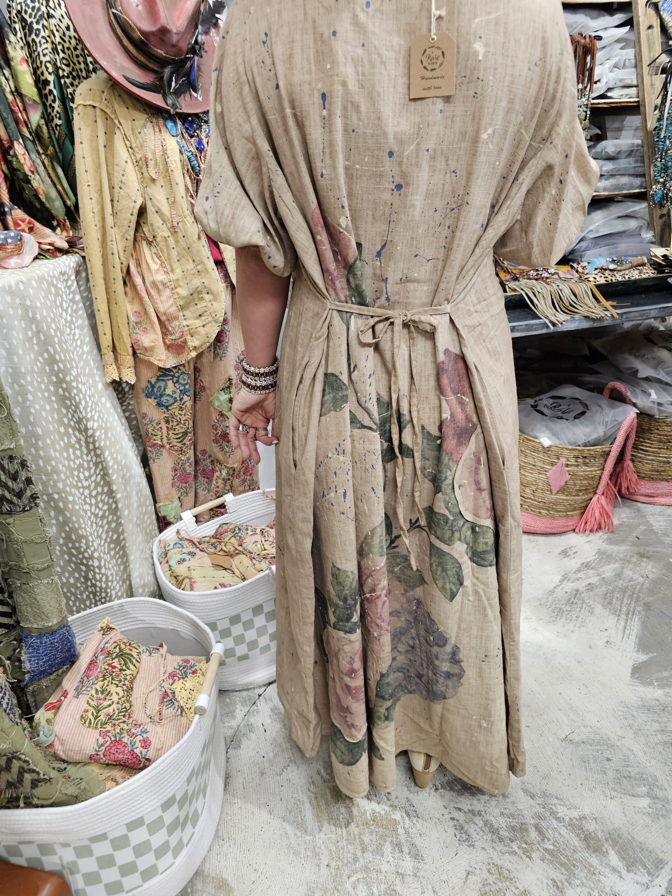 Linen Rose Dress image 2