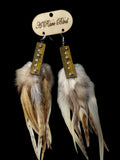 Vintage Yardstick Earrings image 0