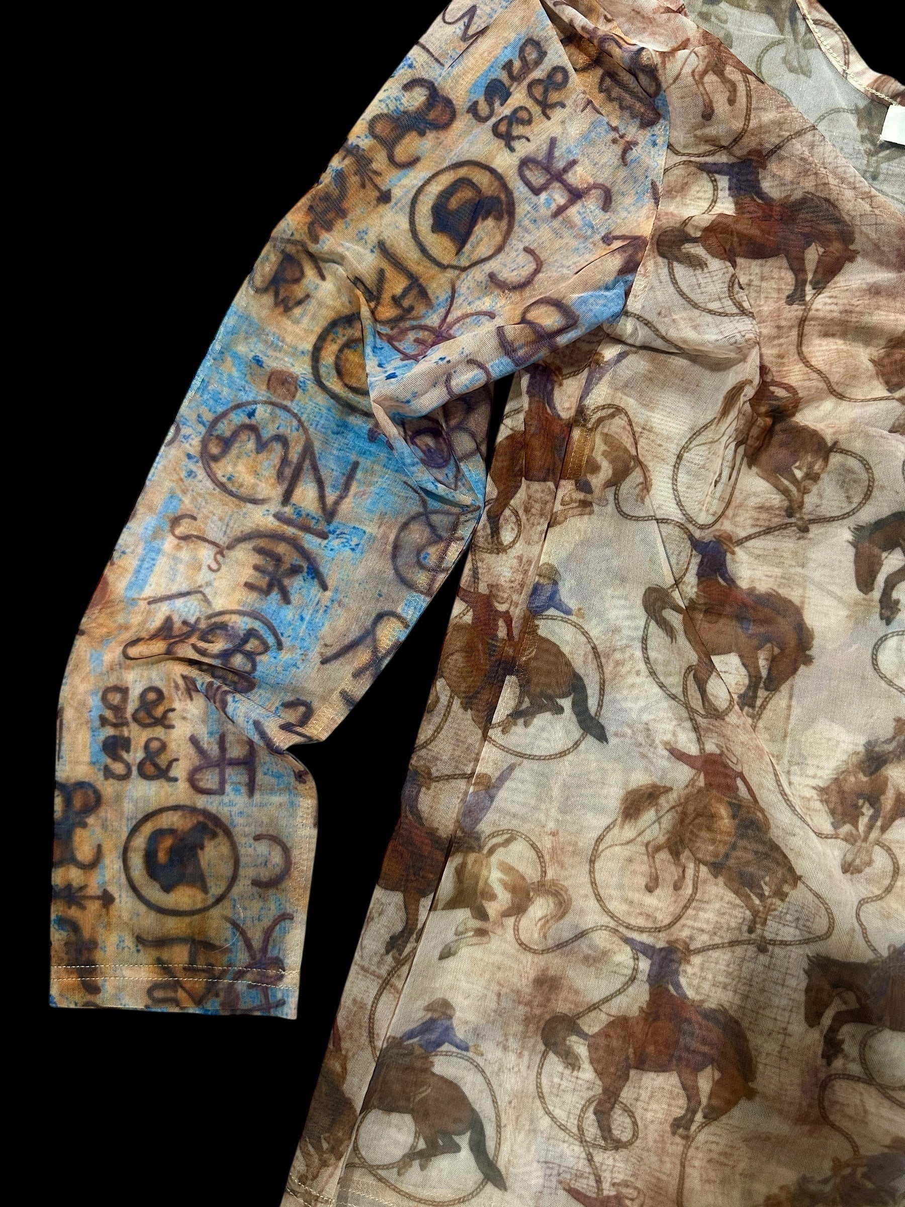 Bucking Bronco's Mesh Shirt image 1