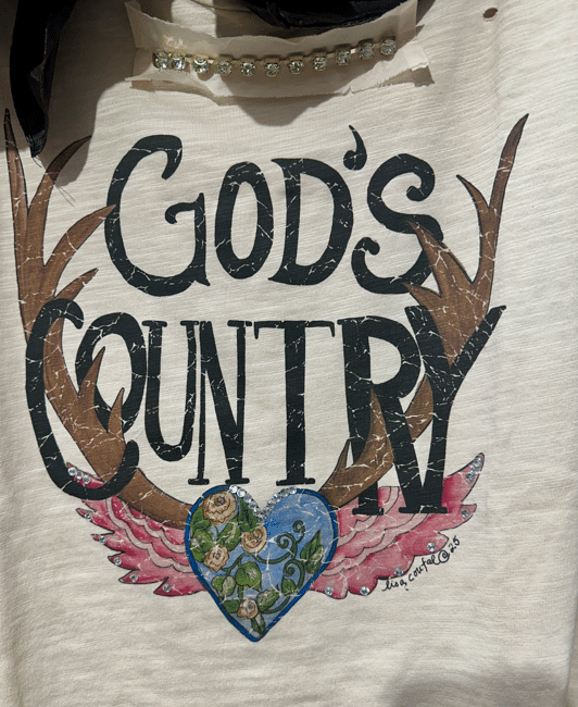 God's Country Tattered Shirt image 3