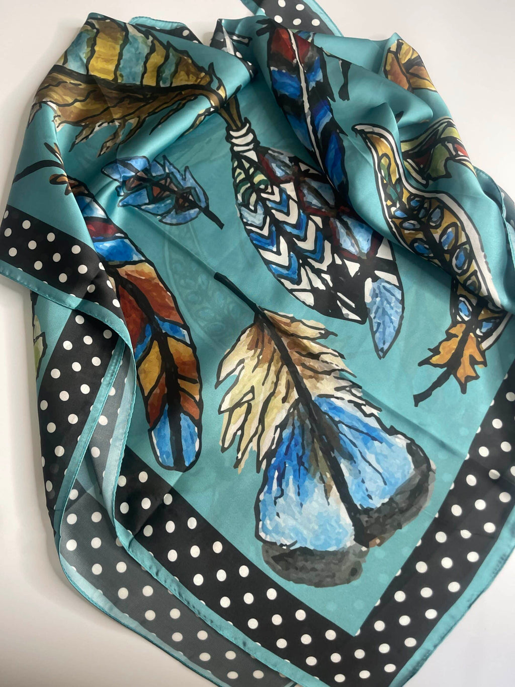 Feather Blues Wild Rag image 2