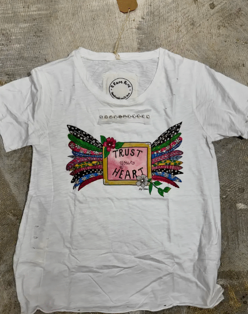 Trust Your Heart Tattered Shirt image 3
