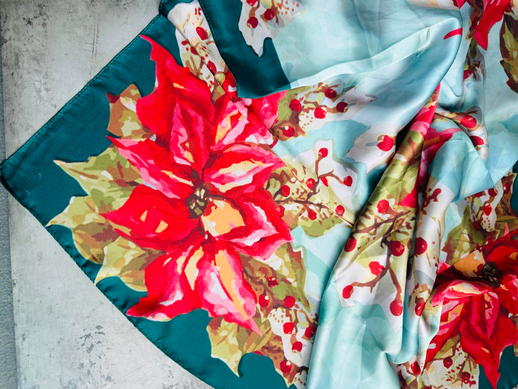 Poinsettia Wild Rag image 1