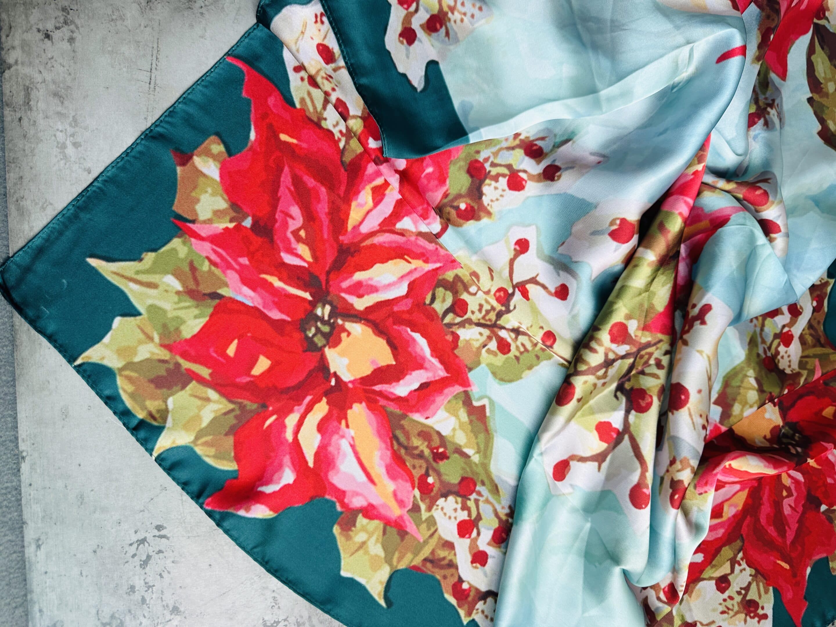 Poinsettia Wild Rag image 1