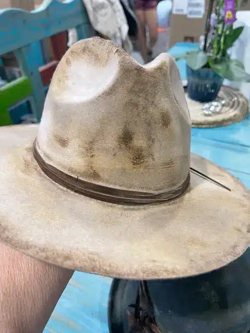 "POPS" Distressed Fedora image 0