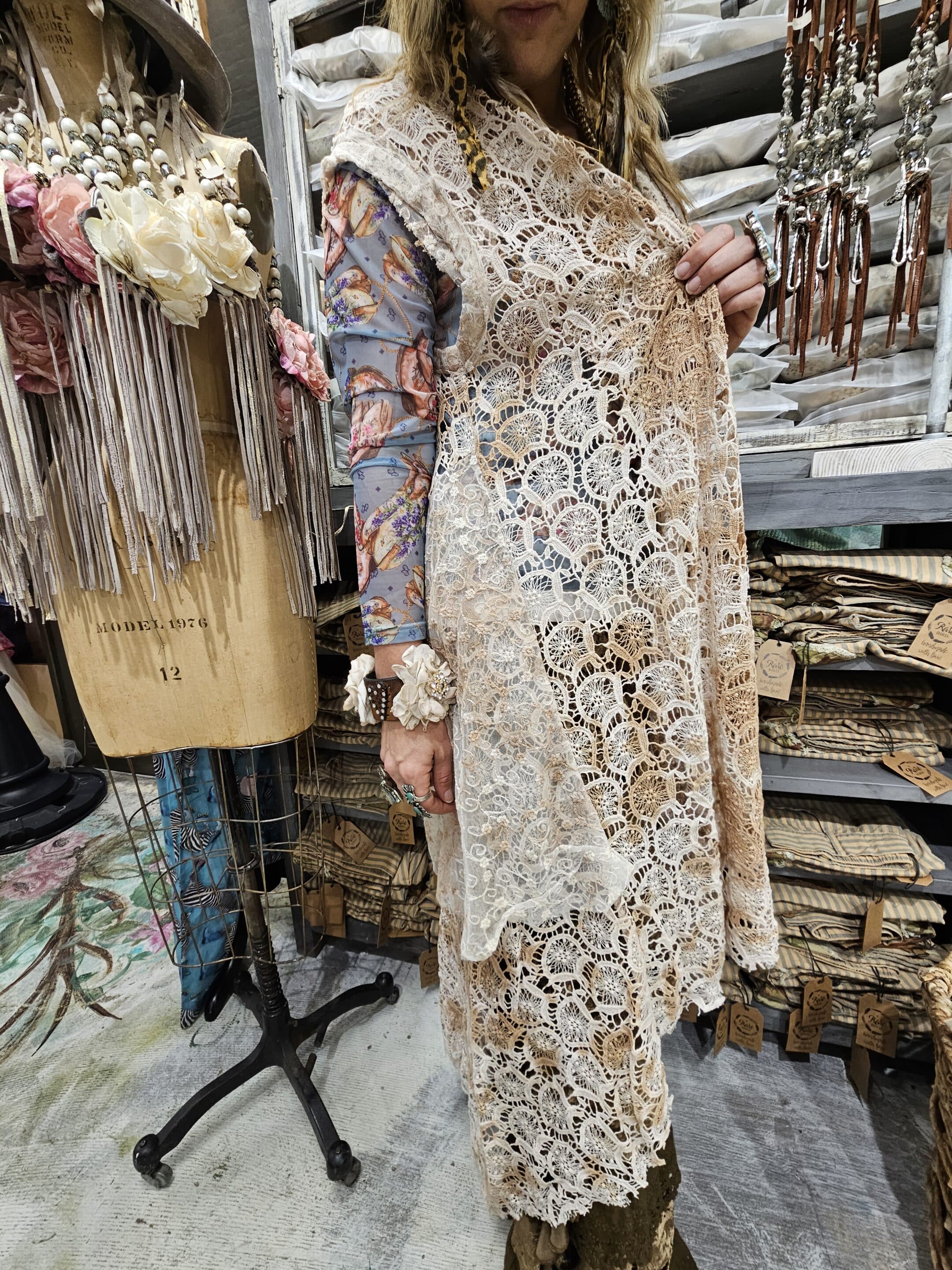Morning Dove Lace Duster Bundle image 3