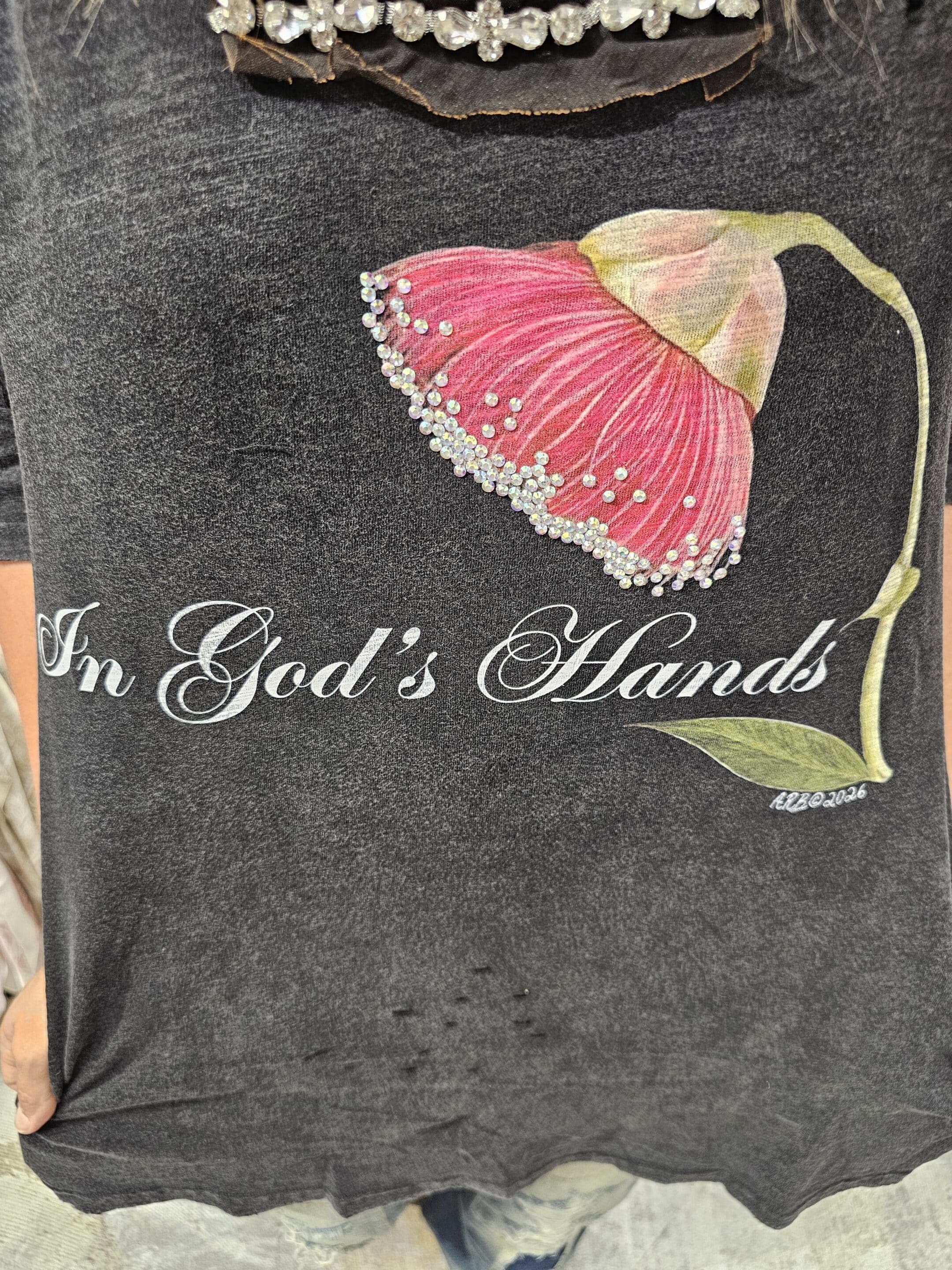 In God's Hands Tattered Tee Bundle image 1