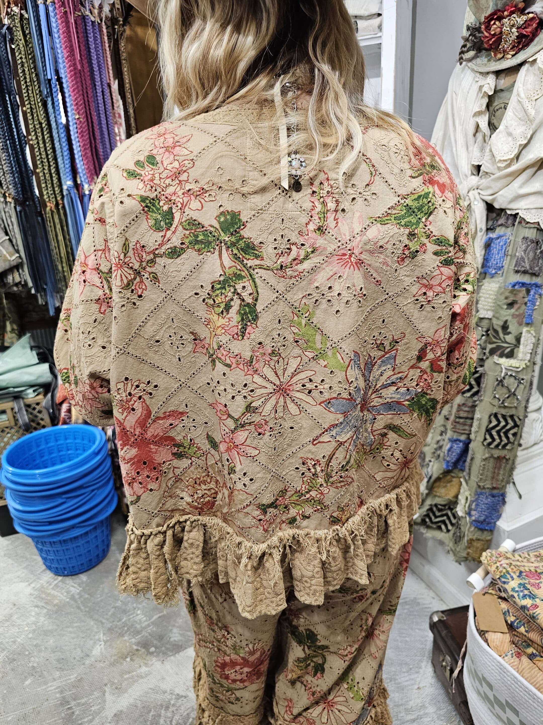 Tattered Flower Jacket image 2