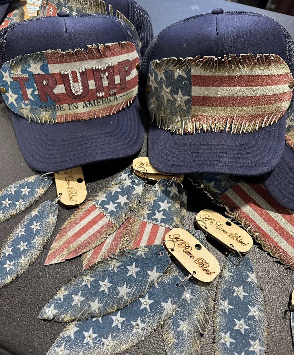 Old Glory Trucker Hat image 2